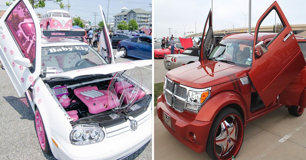 18 Bizarre Cars Modded With Lamborghini Doors Hotcars