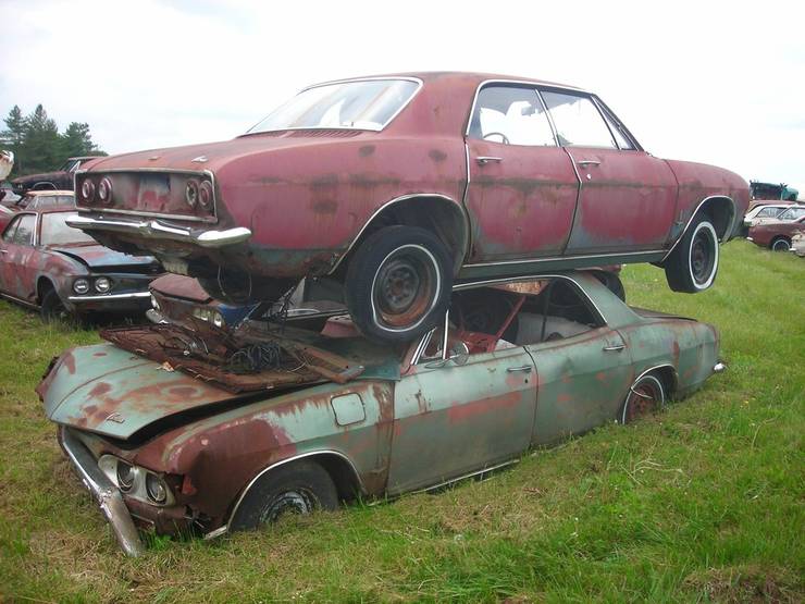 25 Pictures Of The Biggest Junkyards In The World Hotcars
