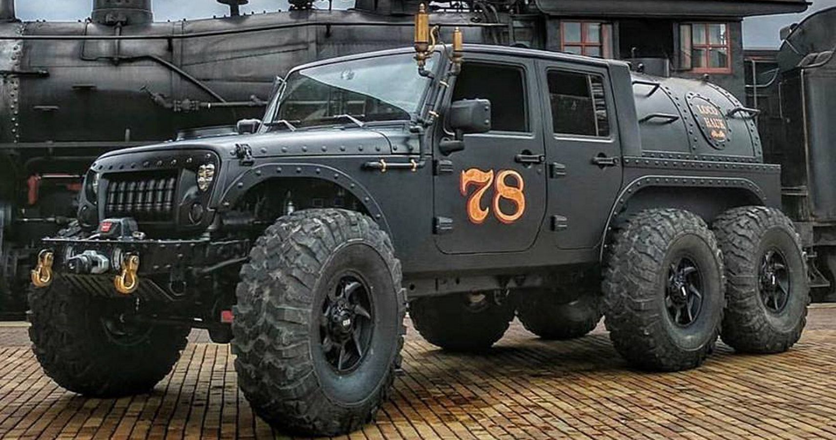 Jeep wrangler 6x6