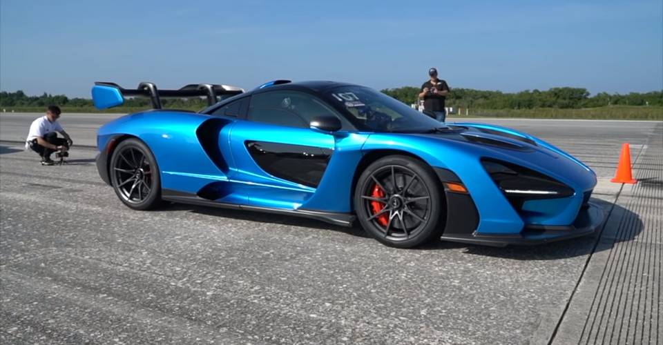 Watch A Mclaren Senna Reach For Its Top End In High Speed Run