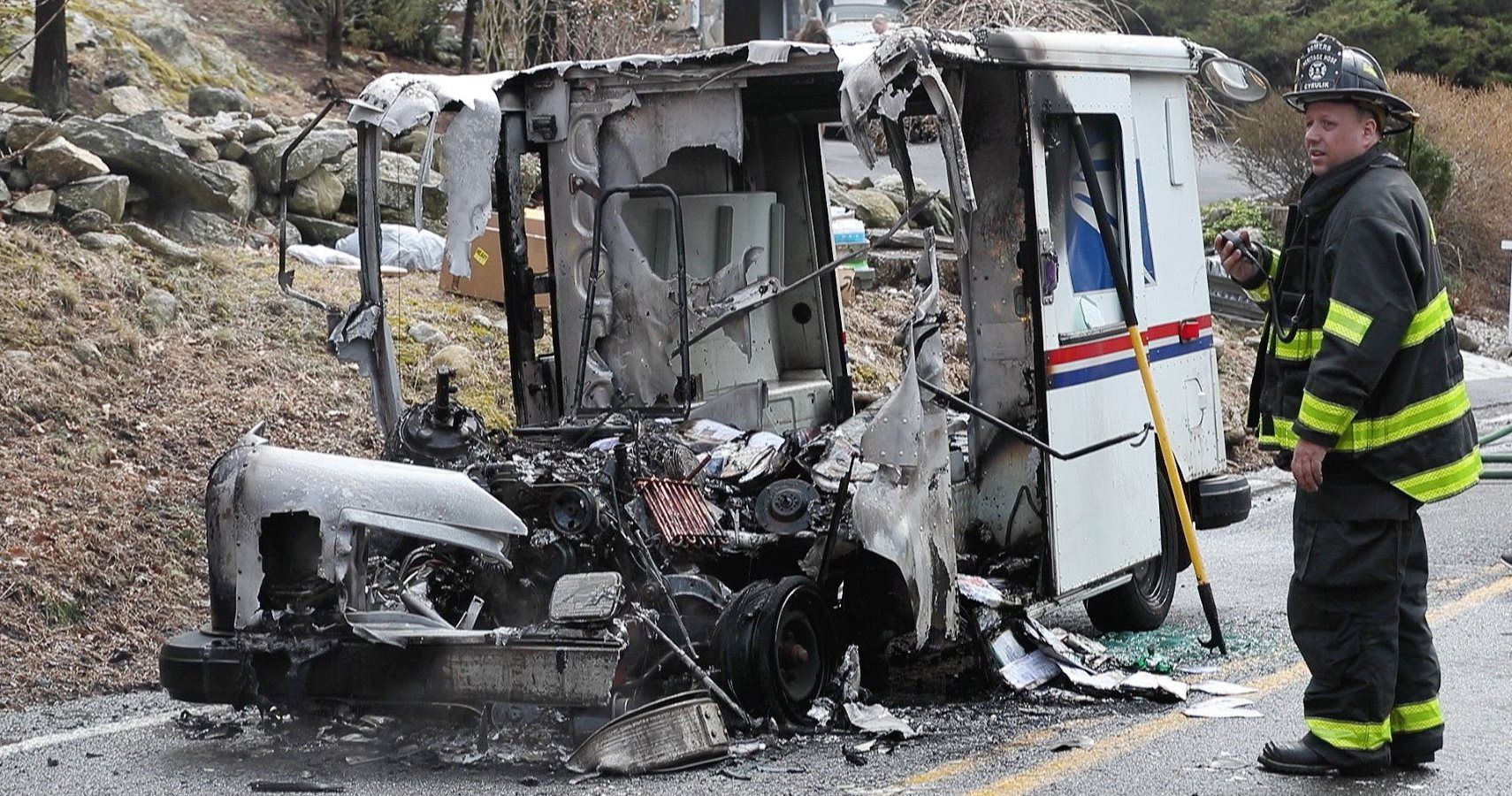 Mail Trucks Are Catching Fire And Nobody Is Sure Why HotCars