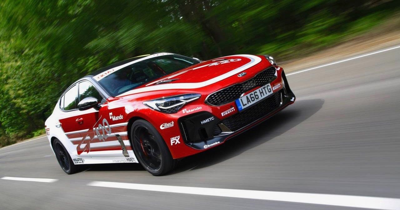 The Kia Stinger Gt420 Is The Brands First Race Car Hotcars