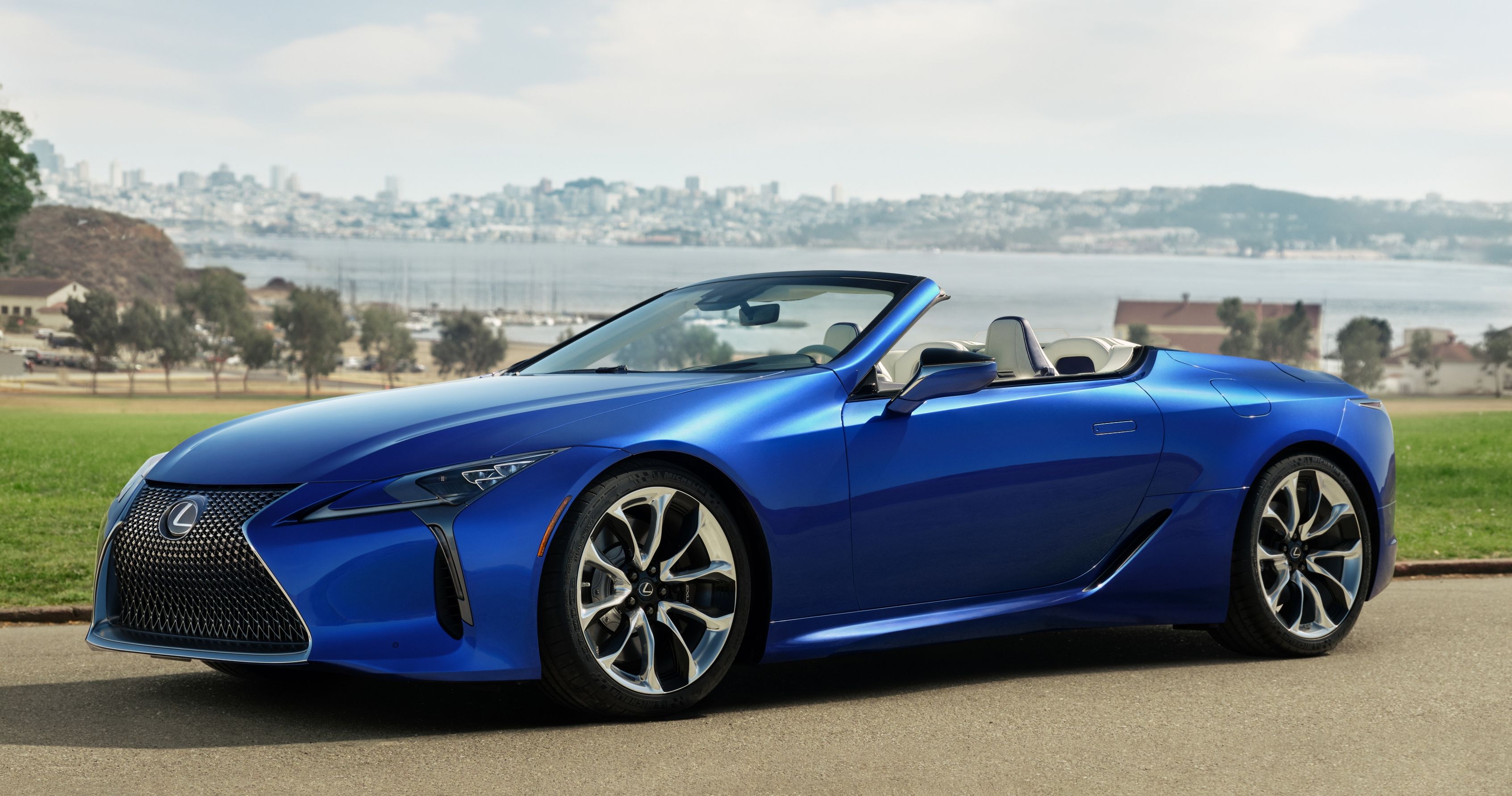 Nothing But Blue Skies 2021 Lexus Lc 500 Convertible Makes Global Debut 