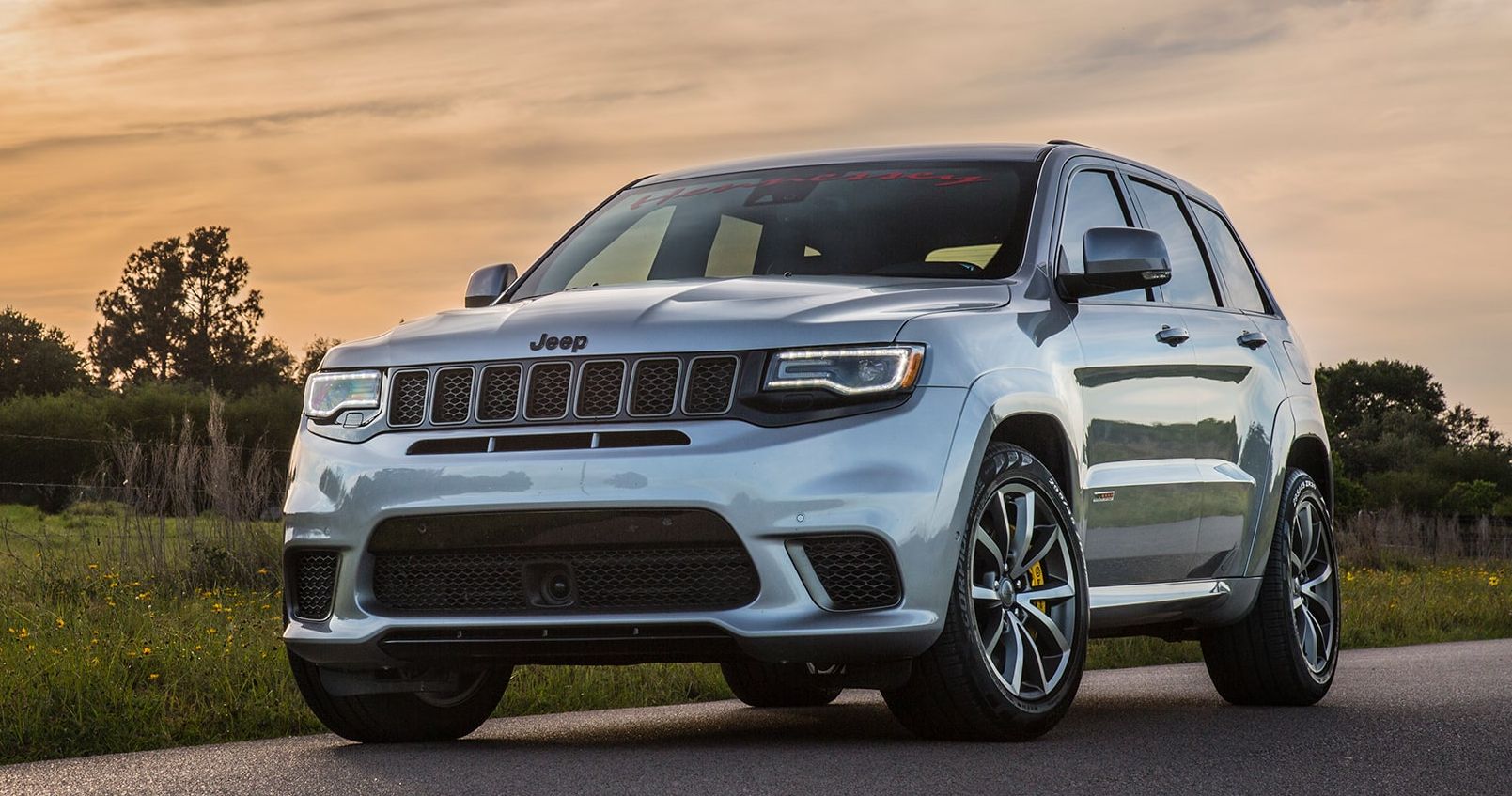 The World's Quickest SUV 1,200 HP Hennessey Jeep Trackhawk