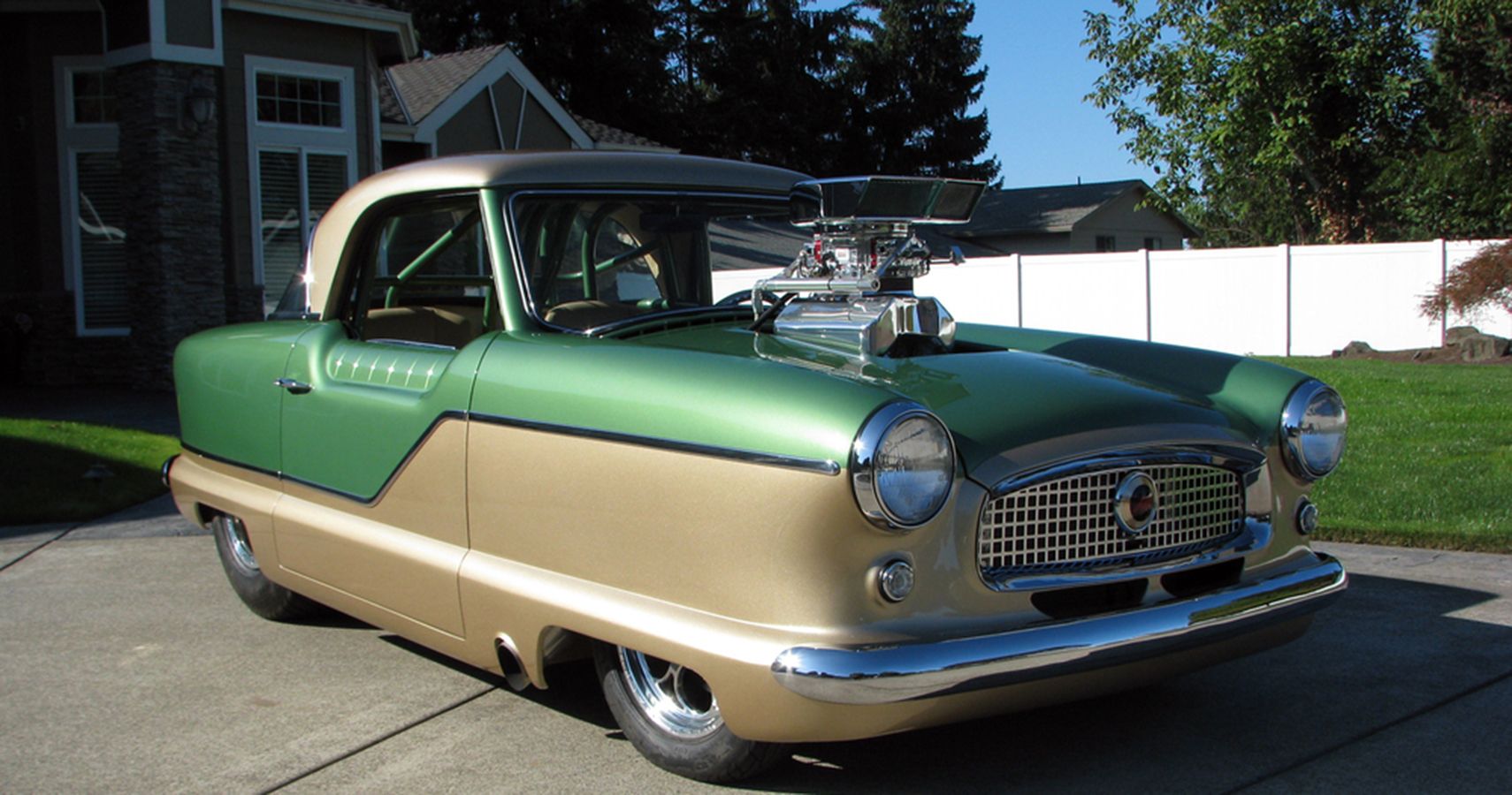 BarrettJackson Preview 620HP Nash Metropolitan Drag Racer