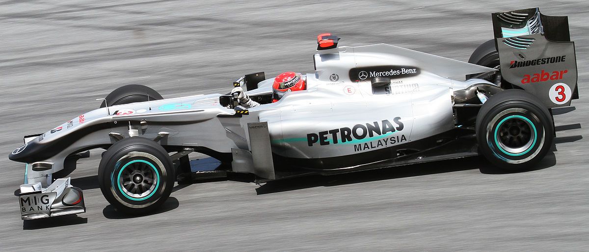 mercedes f1 2010