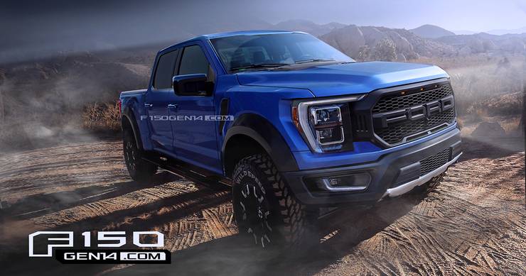 Ford F 150 Ev Raptor Renders Give Us A Glimpse Of Future Look