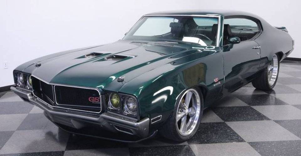 1970 Buick Gsx 455 Restomod Looks Mean In Green Hotcars
