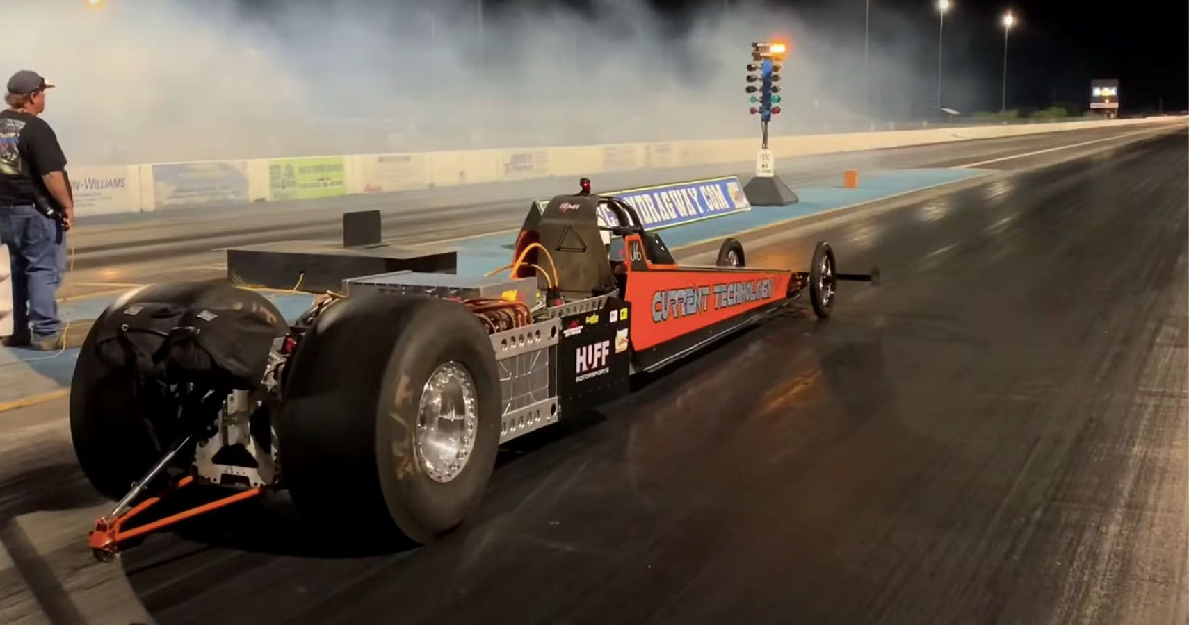 world's fastest electric drag car