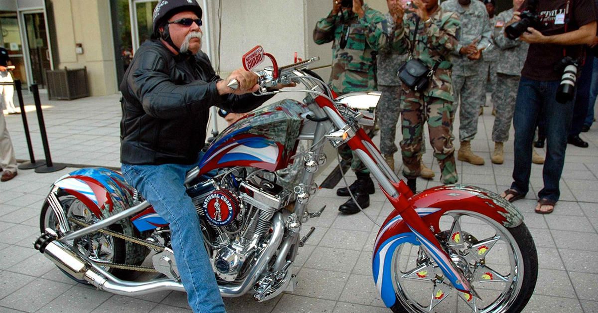 american chopper pow mia bike