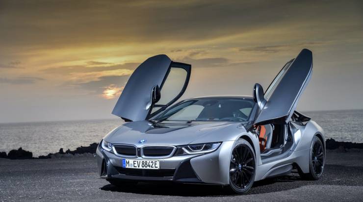 2019 BMW i8 Silver