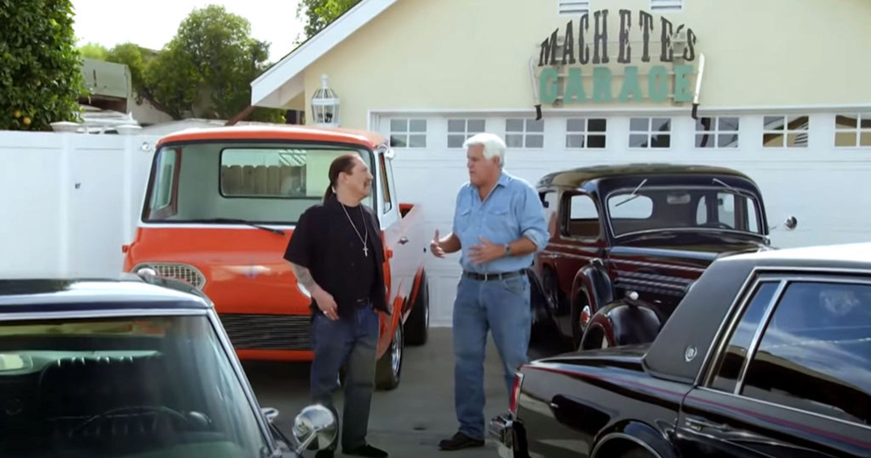 Machete Drives! Jay Leno's Garage Pays A Visit To Danny Trejo