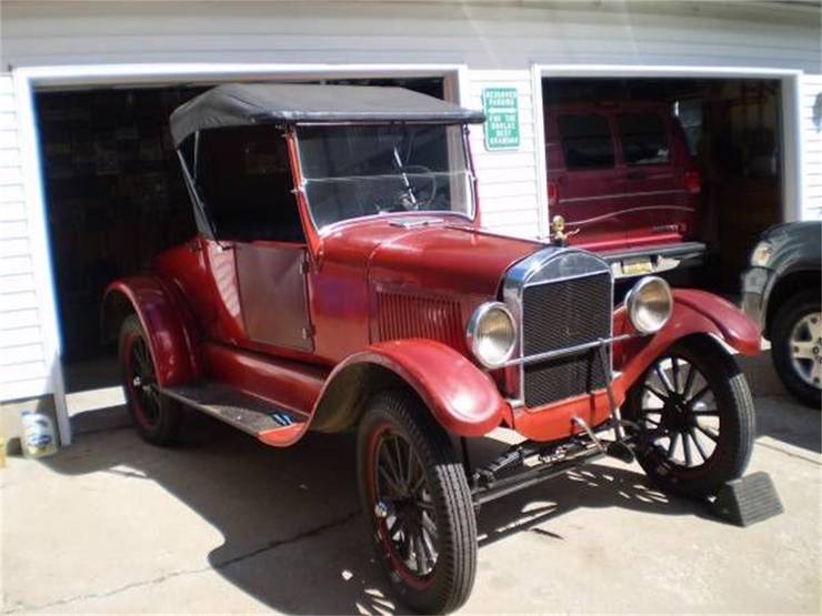 El modelo T Runabout de Ford. El estilo se consideró radical