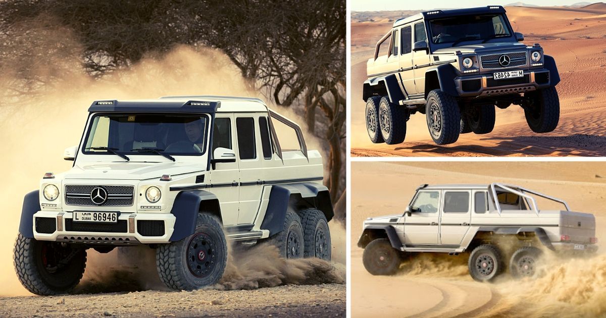 A Look At What Makes The G63 Amg 6x6 Unstoppable Hotcars