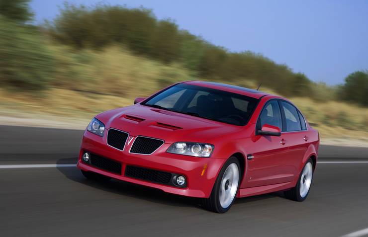 2009 Pontiac G8 GT sedán
