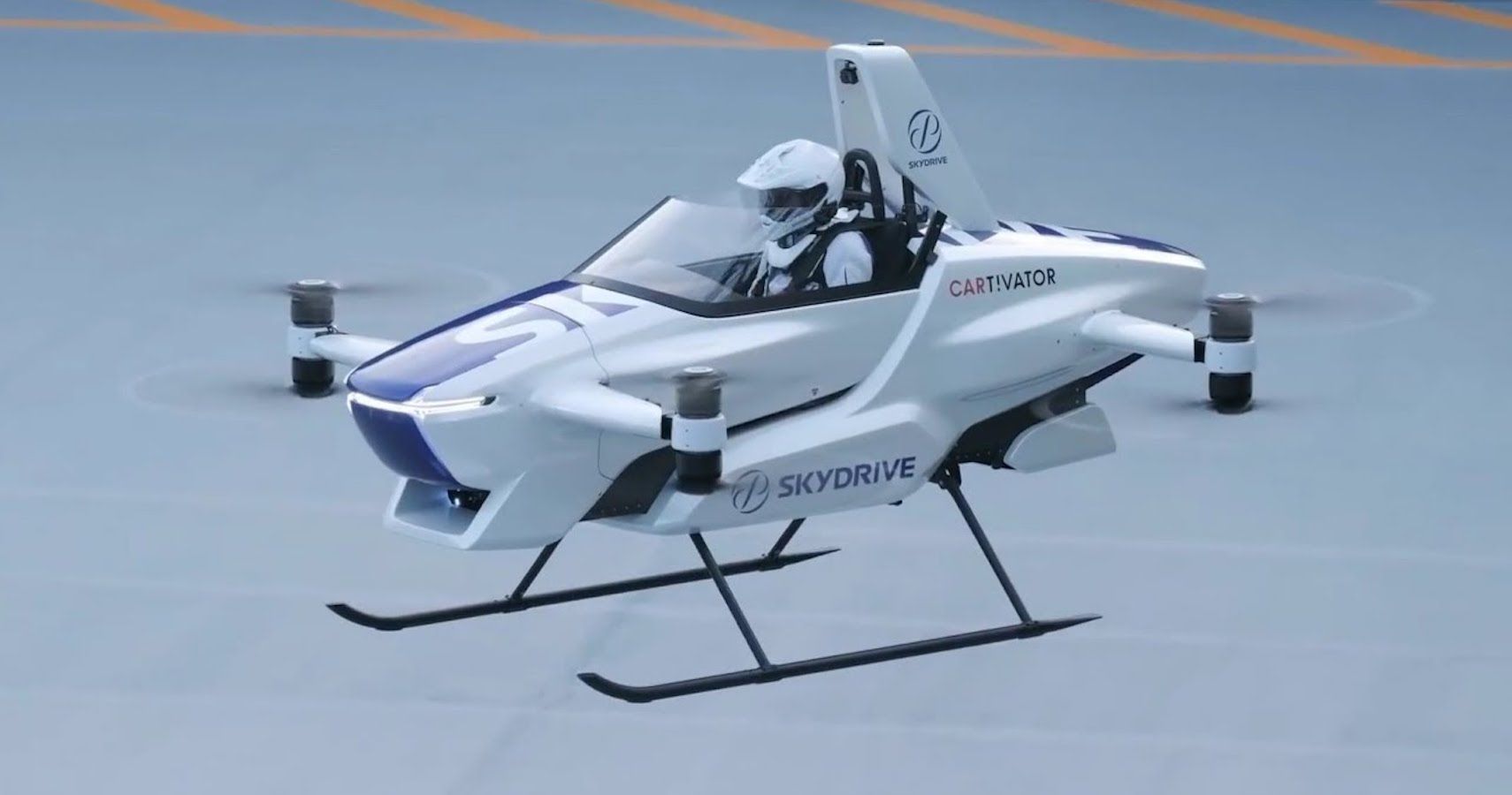 Piloted Flying Car Toyota Invested In Soars During First Public ...