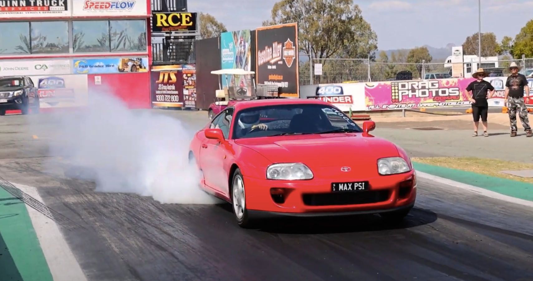 Toyota supra drag