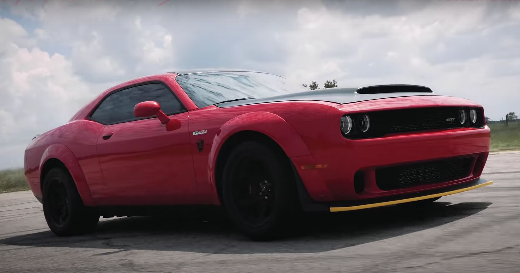 Listen To The Power Hungry Roar Of Hpe1000 Upgraded Dodge Srt Demon On