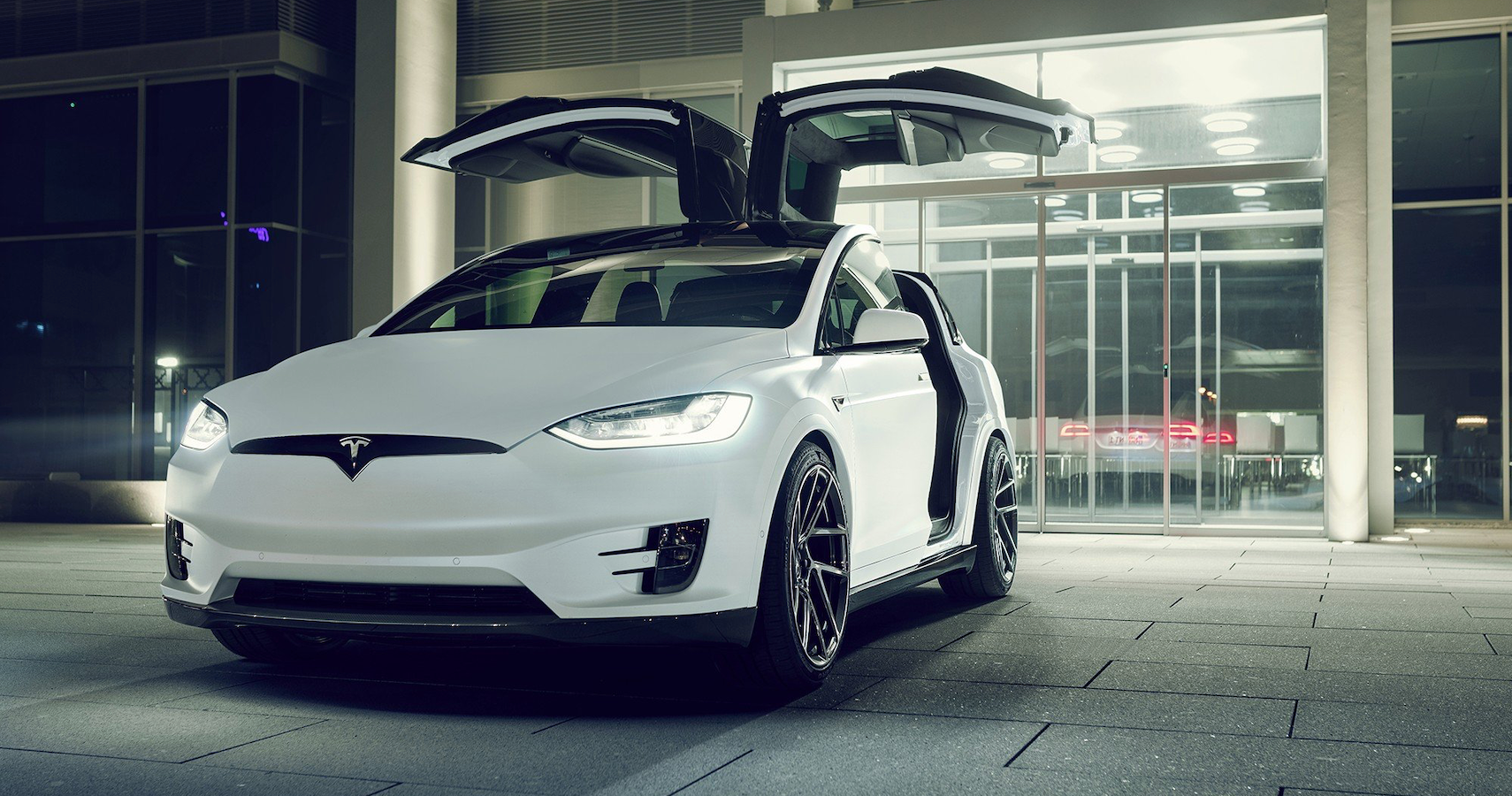 Tesla Model X By Novitec Has HiTech KingSized PositionSpecific Wheels