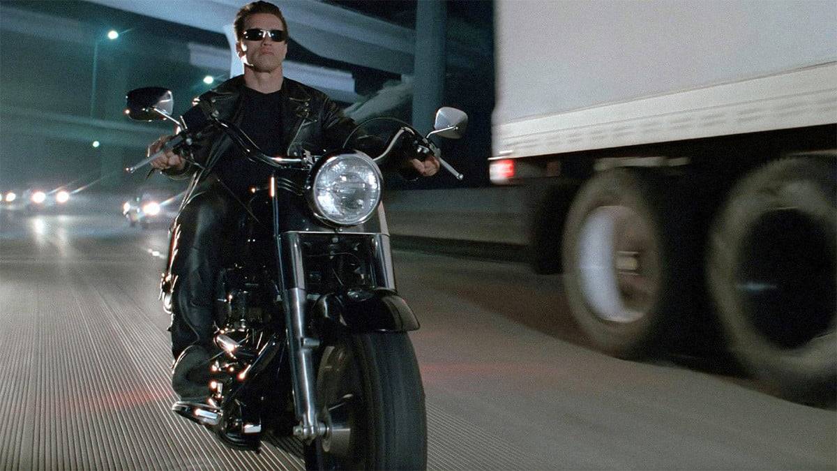Highway scene van Terminator II: Dag des oordeels