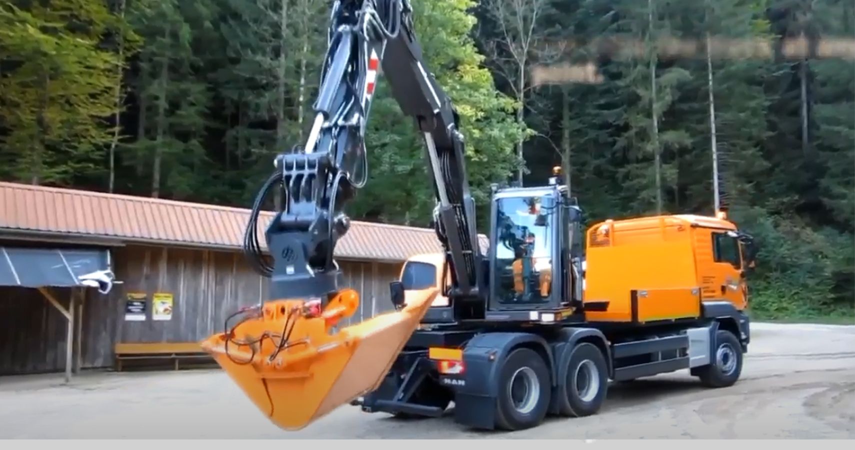 Dig This Combination Truck And Excavator HotCars