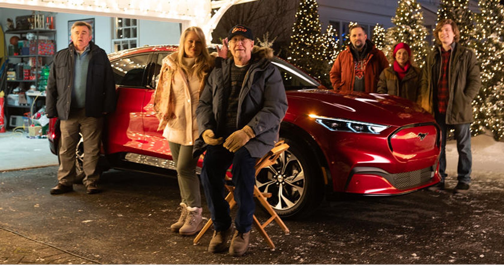 Ford Mustang MachE Featured In "National Lampoon's Christmas Vacation