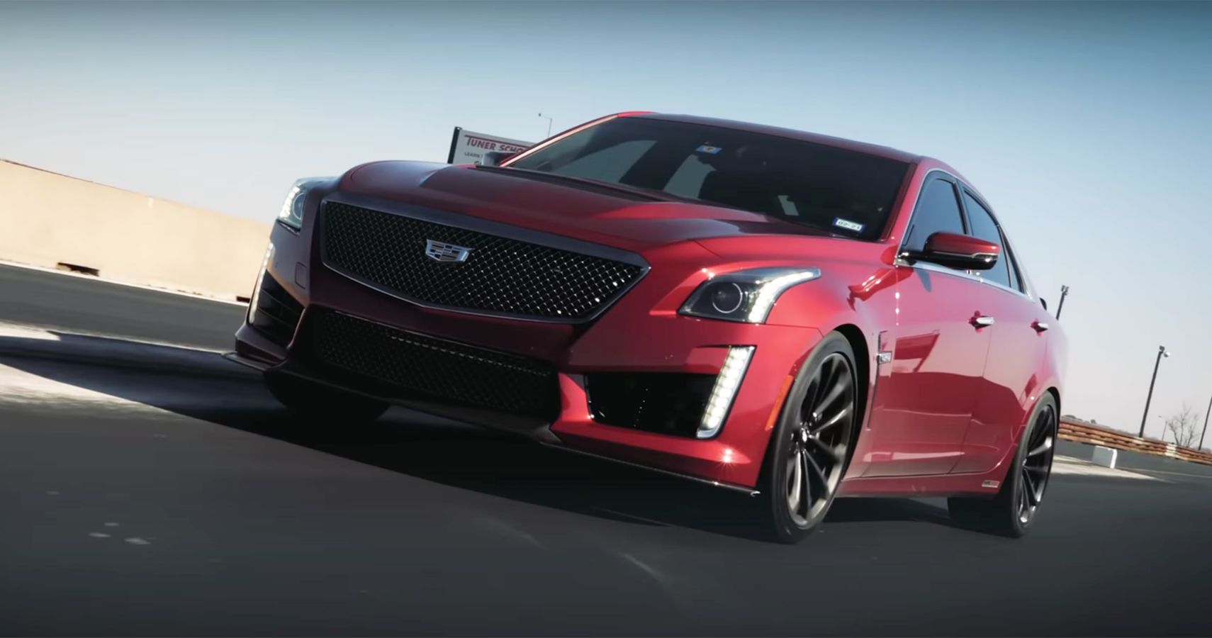 Hennessey's 1000-HP Cadillac CTS-V Is One Mean-Sounding Luxury Sedan