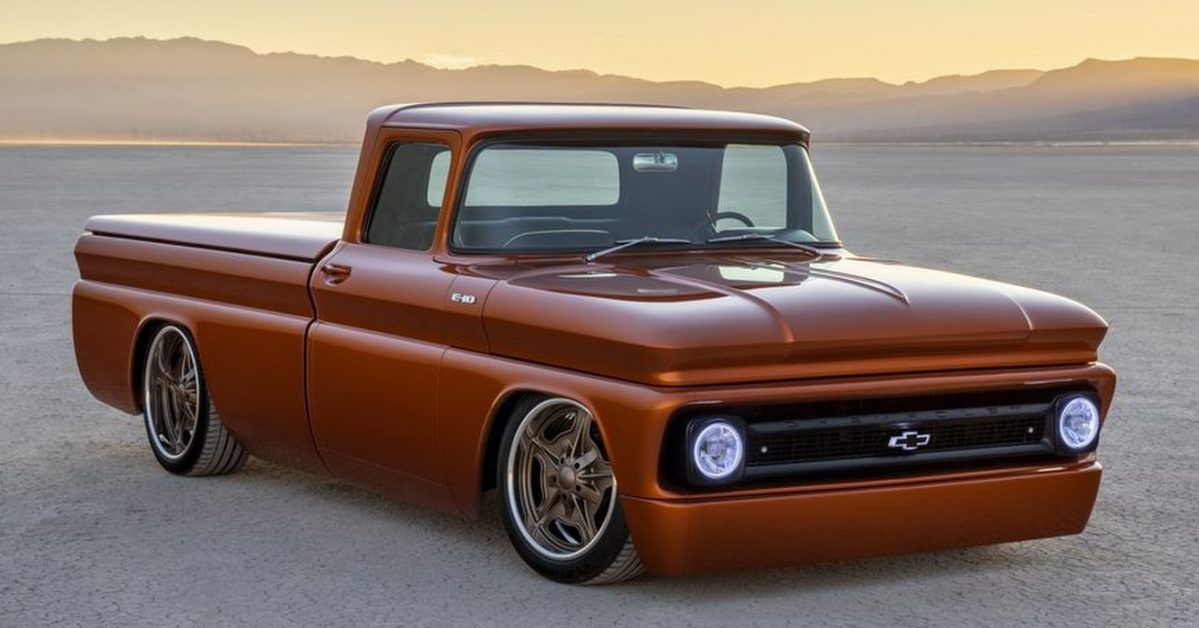 We Can't Stop Staring At These Modified Classic Chevy C10s